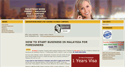 Desktop Screenshot of malaysianworkpermit.com