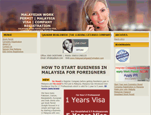 Tablet Screenshot of malaysianworkpermit.com